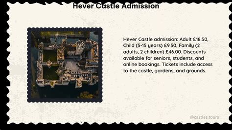 hever castle admission rate.